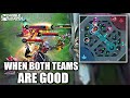 WHEN BOTH TEAM NEVER GIVE UP!