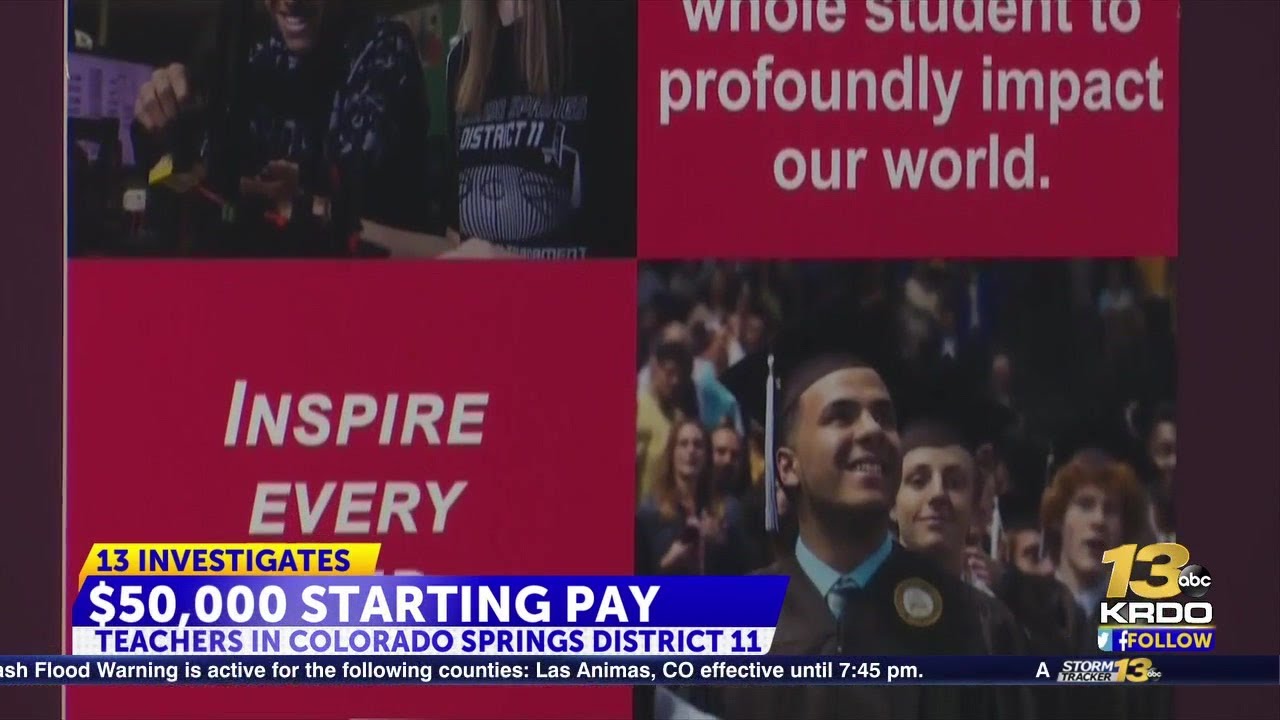 District 11 and teacher's union reach agreement, raising teacher