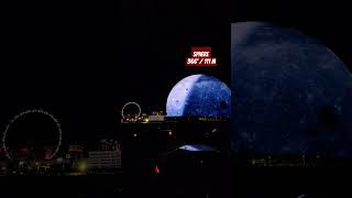 the new Sphere in Las Vegas, how tall is it?