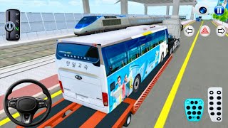 Trailer Truck Rescue by Express Bus 🚛🔥 | Extreme Recovery Mission | 3D Driving Class 2026 Car Game screenshot 4