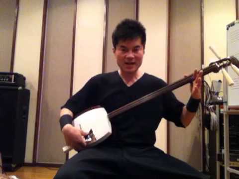 三味線(説明文読んでください) JapaneseTraditional松風夢之進津軽三味線WEB講座単発打ち(Ⅰ) - YouTube