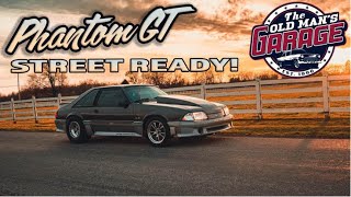 PUMP GAS TURBO MUSTANG is STREET READY!  Phantom GT giveaway!