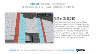 Famous Re-creating DOOM's 'E1M1' level in Unity, using ProBuilder - Part 4: Colorizing Net Worth