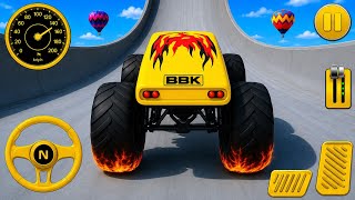 Monster Truck Mega Ramp Impossible Driver - GT Car Stunt Racing 3D - Android GamePlay screenshot 4
