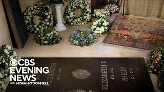 Royal family shares photo of Queen Elizabeth II's final resting place