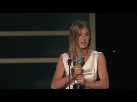 Video: Jennifer Aniston iznenađuje publiku na dodjeli nagrada Ceha filmskih glumaca