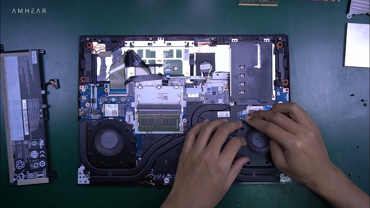 Lenovo Legion 5 15IMH05H 81Y600MUID Upgrade Options SSD and RAM slot