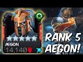 5 Star Aegon Rank 5 Rank Up & Gameplay! - Beyond God Tier Combo King - Marvel Contest of Champions