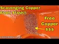 Scavenging Copper From Trash With A Shaker Table, Clean Copper For Cash