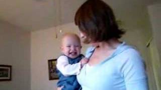 Mommy tickling Kaylee Reann