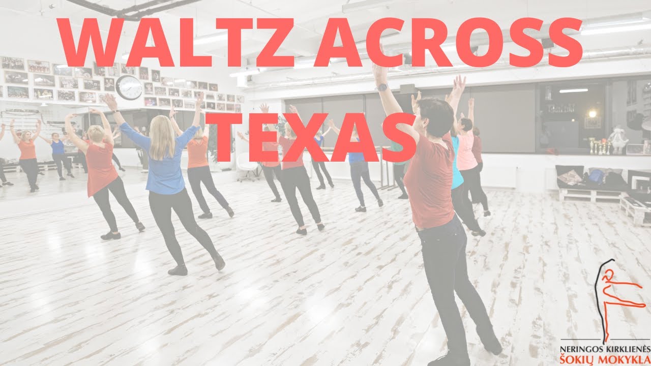 Waltz Across Texas Line Dance Beginner Demo And Teach Ltu Youtube