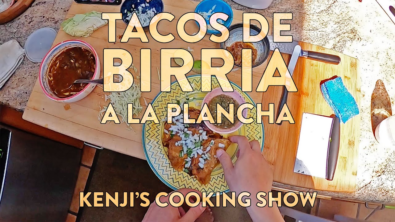 Tacos de Birria | Kenji's Cooking Live - YouTube | Barbacoa beef, How to  cook beef, Barbacoa recipe