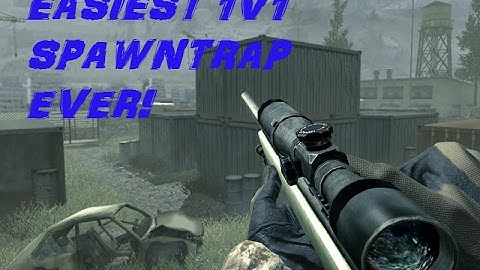 *New*How To Spawn Trap on Shipment in Modern Warfare Remastered!Easiest Spawn Trap!Win any 1v1!