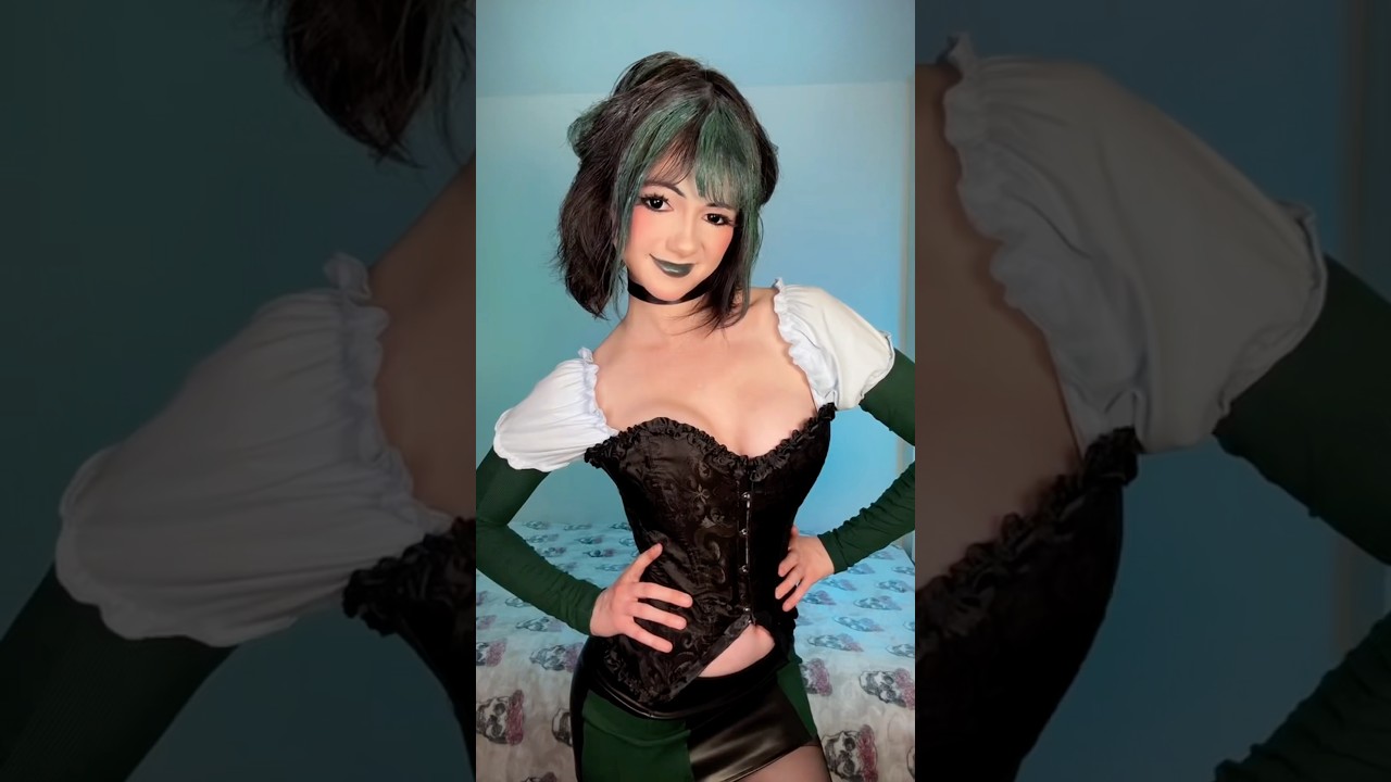 Gwen Makeup Process - Total Drama Island Cosplay #totaldramaisland  #cosplay #cartoon #makeup