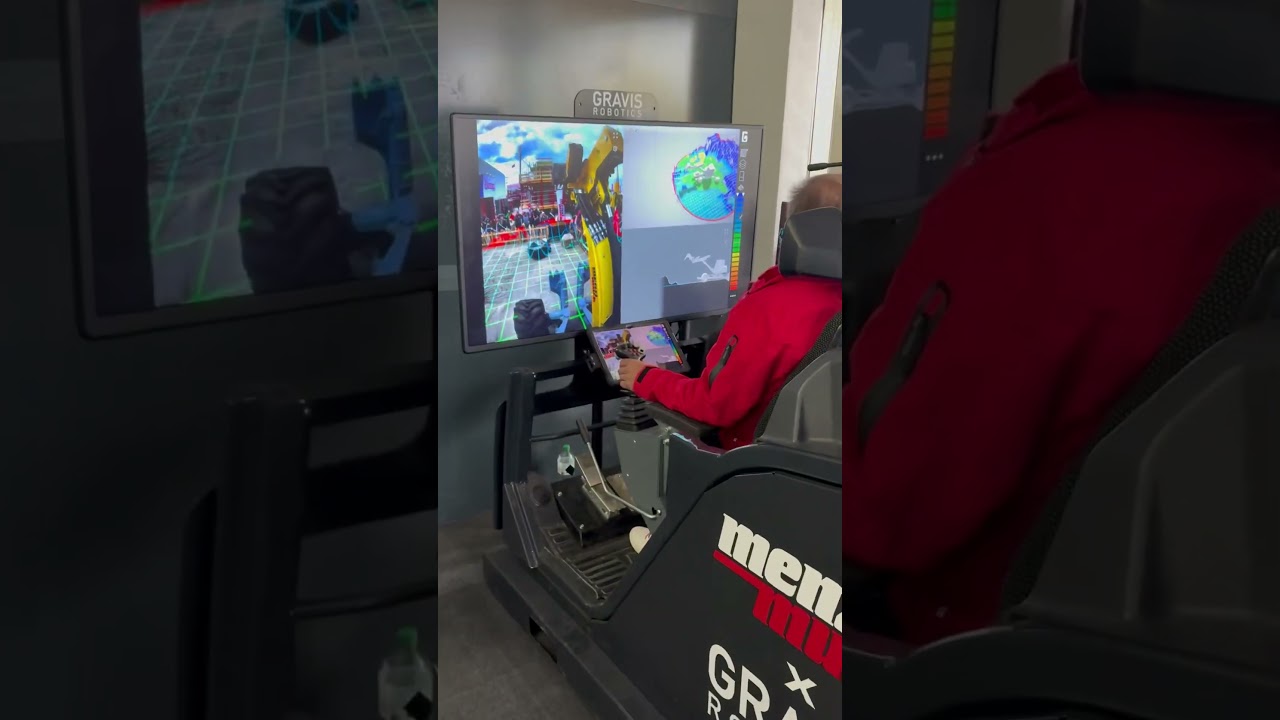 Menzi Muck M445X & Augmented Remote Operation, Gravis Robotics  