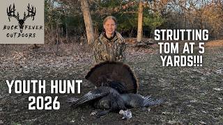 Wisconsin Youth Season Up Close Gobbler