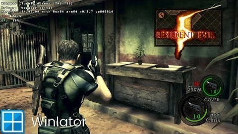 Resident Evil 5 on Android Winlator Bionic 2.6.2 Poco F6