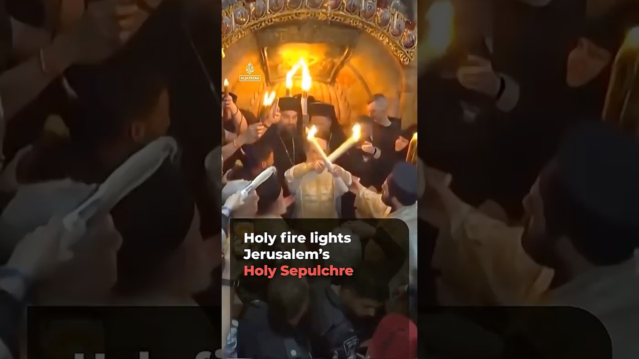 يعود المسيحيون إلى كنيسة القيامة في القدس مع تخفيف إسرائيل للقيود