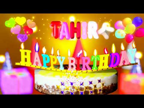 Tahir happy birthday song🎂 happy birthday name status video🎂 birthday party song #wisheslife