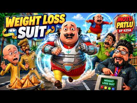 Motu Chala Apna Weight Kam Karne | Best Of Motu-Patlu