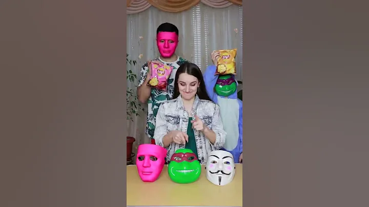 Masks of heroes challenge 😀 #shorts by Tsuriki Show