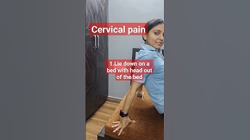 Instant relief from cervical pain #Neck pain positioning on bed #self care in cervical pain