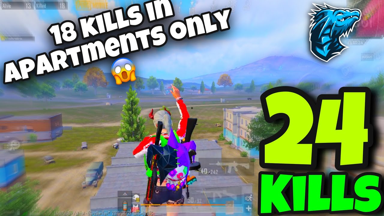 18 KILLS IN APARTMENTS 😱 | SOLO SQD BEST GAMEPLAY | PUBG MOBILE | UnknownOp