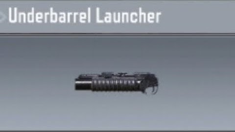 New M4 Signature Attachment: Underbarrel Launcher