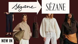 Sezane’s rebrand collection - Sezane Fall 2026 Try-On Review