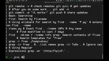 the python jrnl module to efficiently take notes from the command line