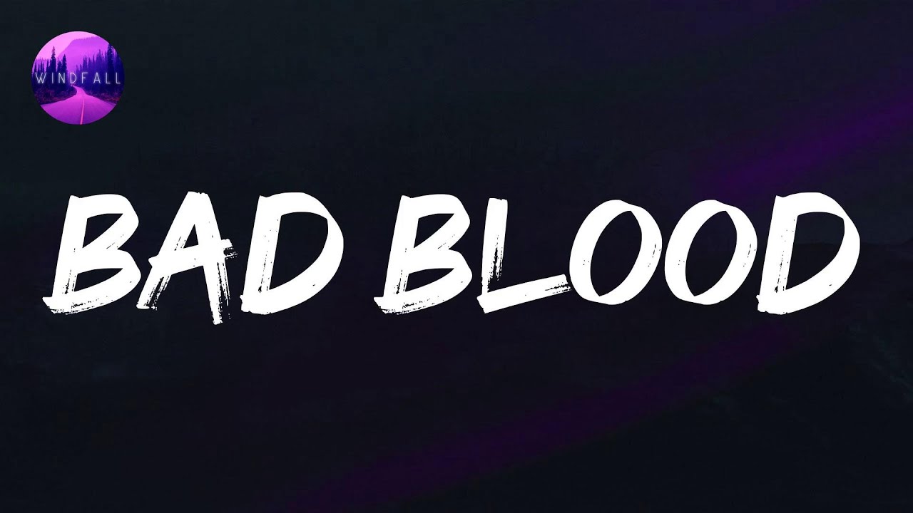 Taylor Swift Bad Blood (Lyrics) YouTube