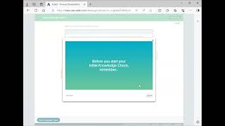 2 Initial Knowledge Check Details