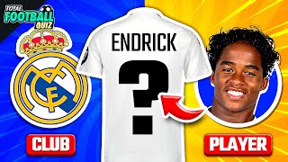 GUESS THE JERSEY NUMBER BY PLAYER & CLUB |  FOOTBALL QUIZ TRIVIA 2024 - 2025 screenshot 3