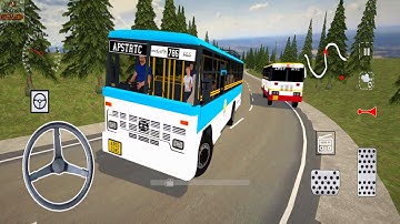 RTC Bus Driver #1 Indian Roads - Android & iOS Gameplay Video | New Bus Game 2023 - Bus Simulator