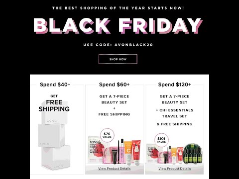 Avon Black Friday Deals 2020/Coupon Codes/Free Shipping/Gift with Purchase hqdefault
