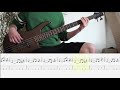 Red hot chilli peppers  the getaway  bass cover  tab