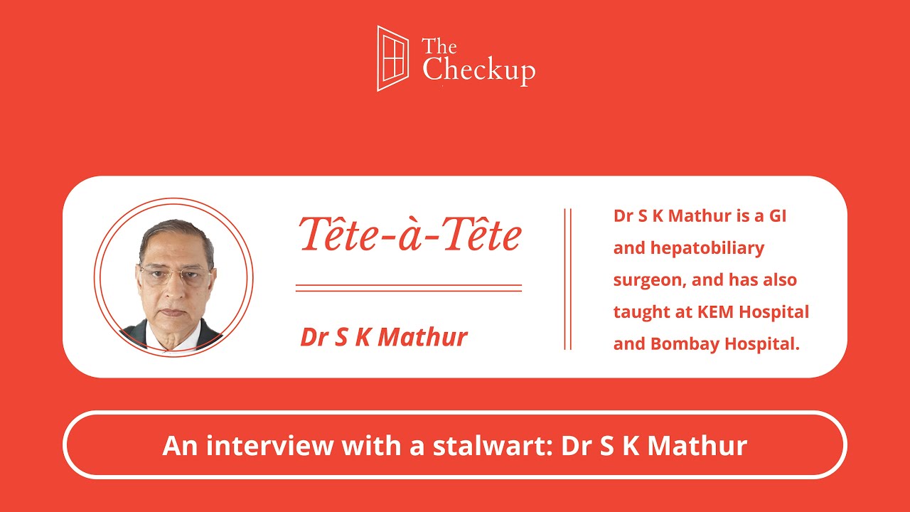 Sp Mathur Dr S K Mathur interview (Part 2): A professional journey - YouTube