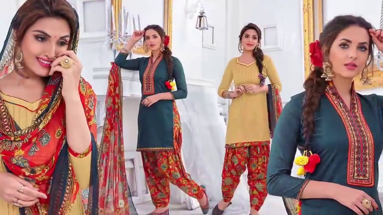 Girls Latest Punjabi Patiala Suits Designs Girls Latest Punjabi Patiala Suits Designs