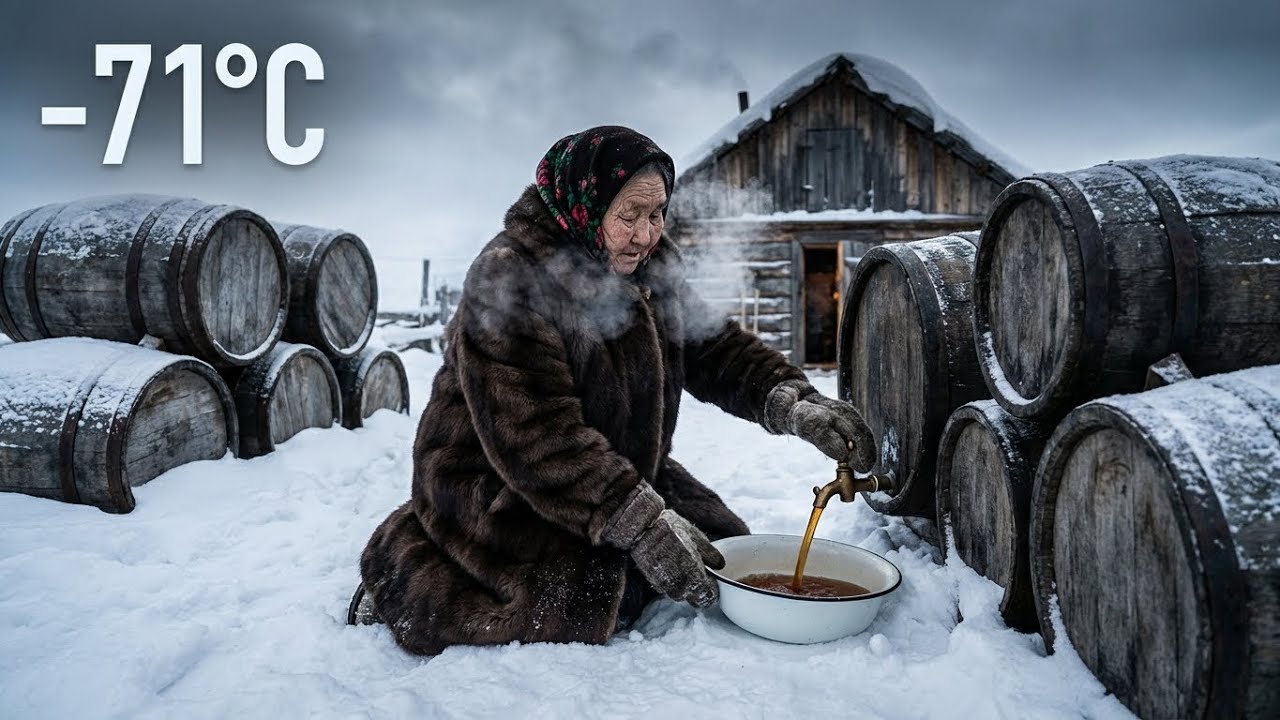 The Survival Trade at –71°C | The Lonely Fish Sauce Journey and Market Trip of a 93-Year-Old Woman