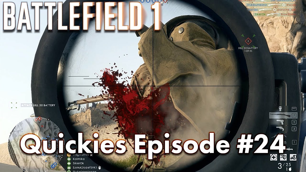 Battlefield 1 Quickies - Episode 24: Bullet Penetration