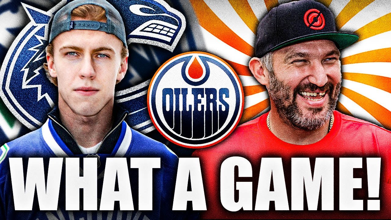 JONATHAN LEKKERIMAKI & BRAEDEN COOTES ARE AMAZING: CANUCKS VS OILERS GAME REVIEW