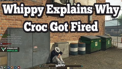 Whippy Explains Why Croc Got Fired | No-Pixel 3.1