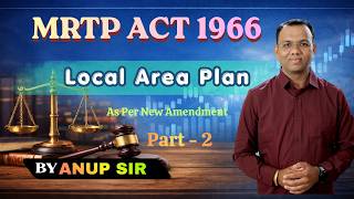 MRTP ACT 1966 | Local Area Plan | New Amendment | Part 2 | Assistant Town Planner | Interview guide