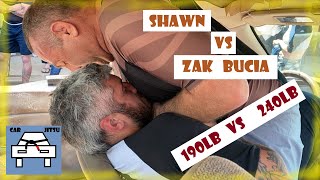Car Jitsu 6: Shawn Vs Mma Fighter Zak Bucia (Brown Belts, 240Lb And 190Lb)