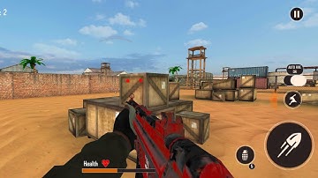 Fps Commando Strike: Level Dustown 142 || Commando Strike || Android Gameplay Video || @AH Gamers