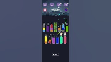 Water sort puzzle  level 223 #androidgameplay #watersortpuzzle #shorts