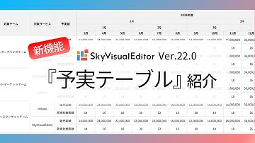 【SkyVisualEditorデモ動画】2024年12月リリース！Ver.22.0 SkyVisualEditor 新機能のご紹介