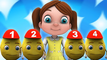 Satu Kentang Dua Kentang | Sajak Untuk Anak-Anak | 1 Potato 2 Potatoes Song | Kids Tv Indonesia