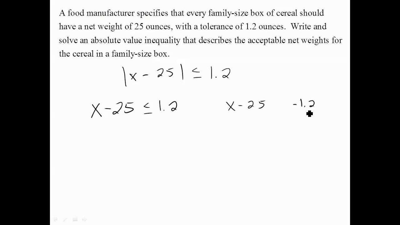 How to write an inequality from a word problem