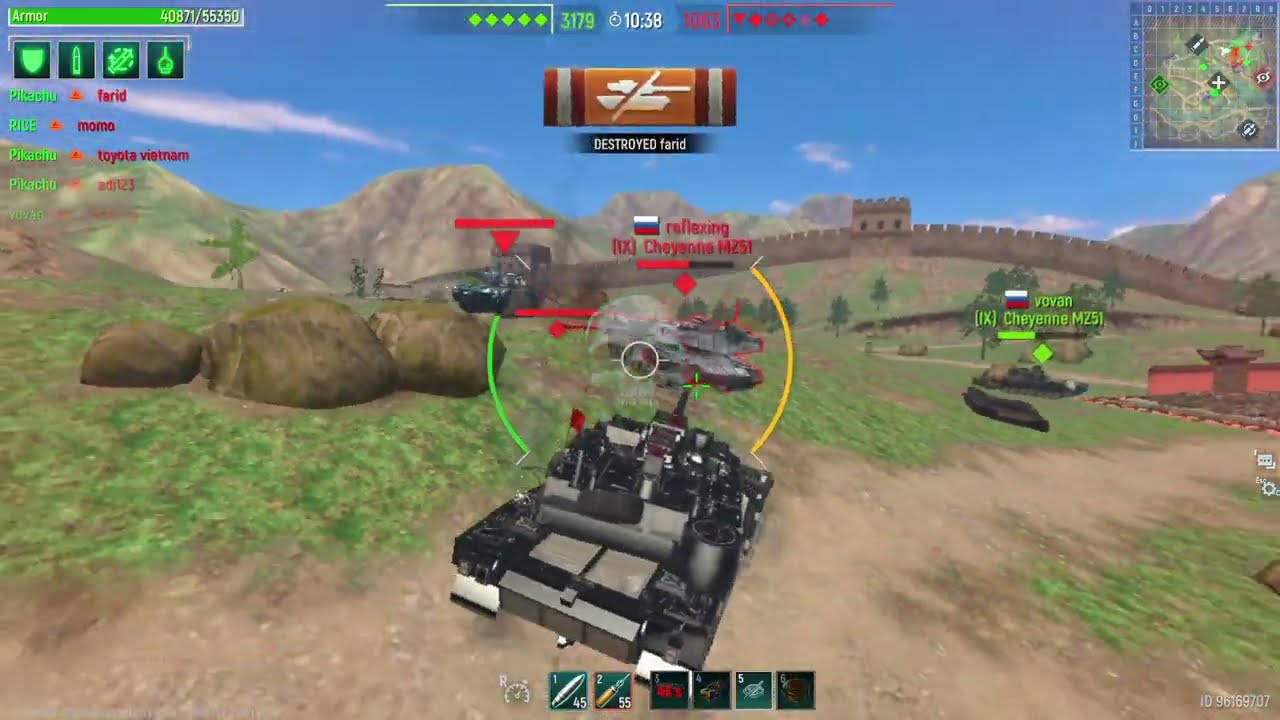 Tank Force: Fully Upgraded K2 Black Panther - Gameplay